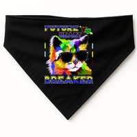 Funny Cat Future Heart Breaker USA-Made Doggie Bandana
