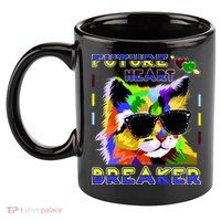 Funny Cat Future Heart Breaker 11oz C Handle Ceramic Mug