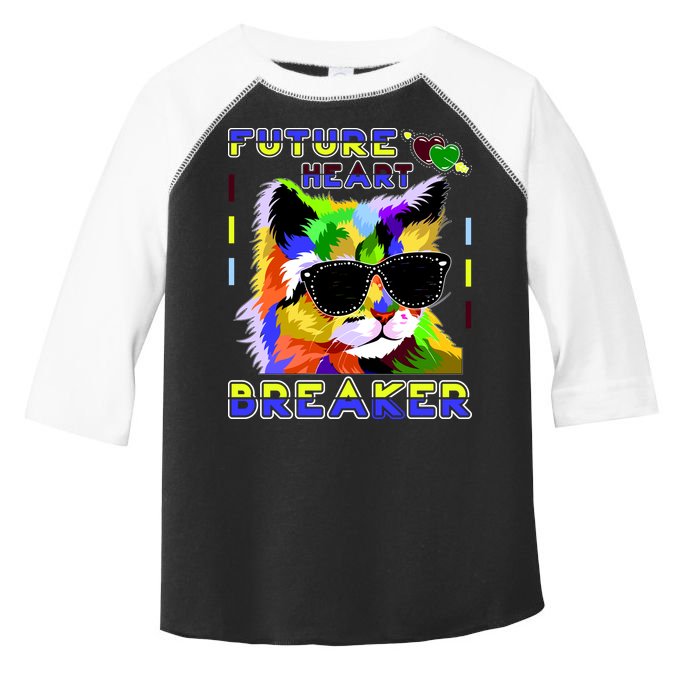 Funny Cat Future Heart Breaker Toddler Fine Jersey T-Shirt