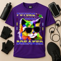 Funny Cat Future Heart Breaker Performance Shirt