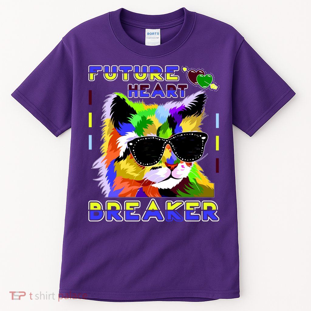 Funny Cat Future Heart Breaker Tall T-Shirt