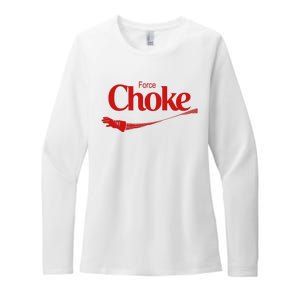 Force Choke Womens CVC Long Sleeve Shirt