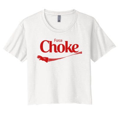 Force Choke Women's Crop Top Tee