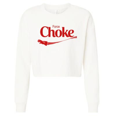 Force Choke Cropped Pullover Crew