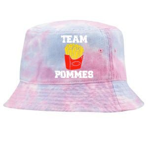 Fries Crew Fries Team Fries Group Tie-Dyed Bucket Hat