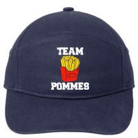 Fries Crew Fries Team Fries Group 7-Panel Snapback Hat