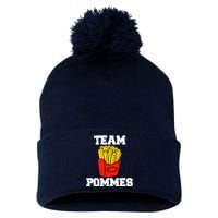 Fries Crew Fries Team Fries Group Pom Pom 12in Knit Beanie