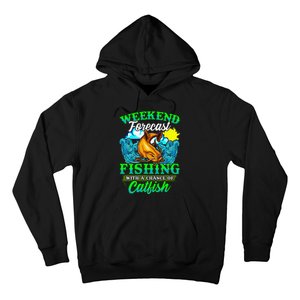 Fishing Catfish Fisherman Dads Birthday Fathers Day Hoodie