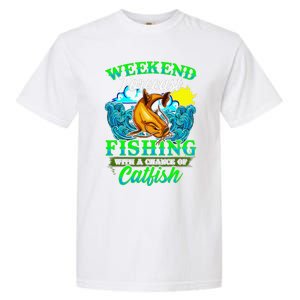 Fishing Catfish Fisherman Dads Birthday Fathers Day Garment-Dyed Heavyweight T-Shirt