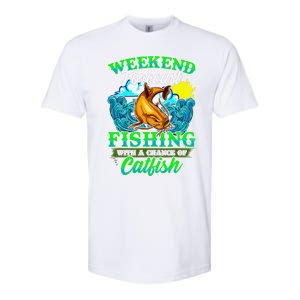 Fishing Catfish Fisherman Dads Birthday Fathers Day Softstyle CVC T-Shirt