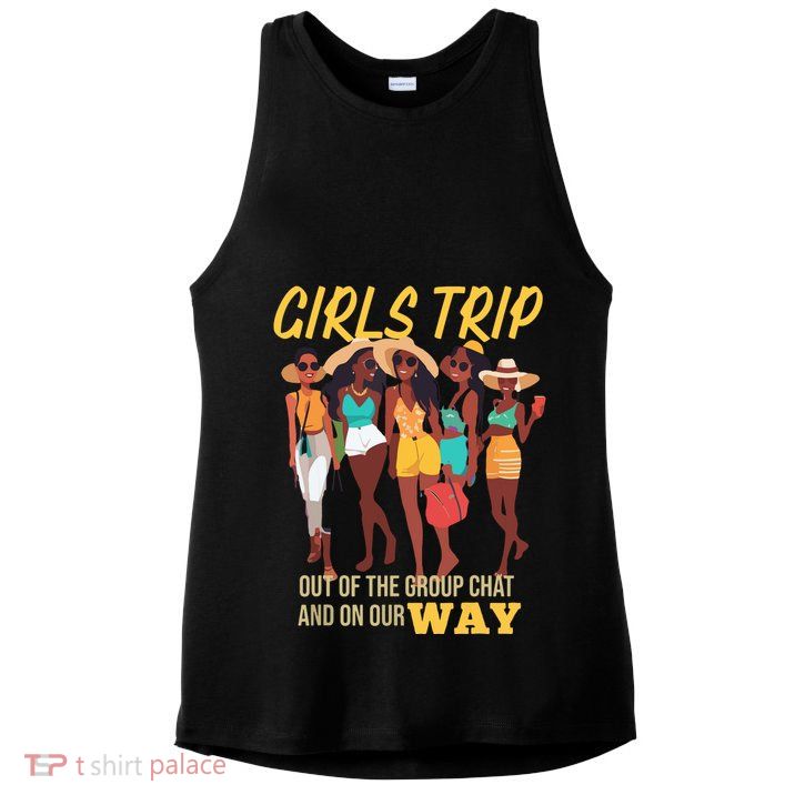 Funny Cute Ladies PosiCharge Tri-Blend Wicking Tank