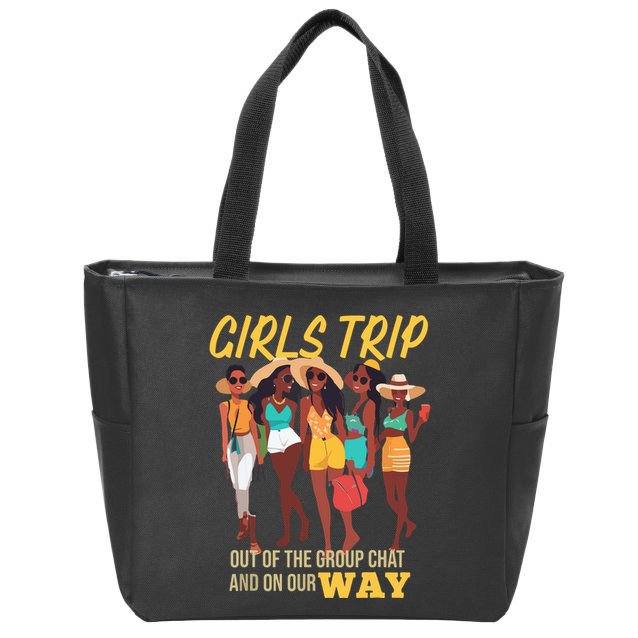 Funny Cute Zip Tote Bag