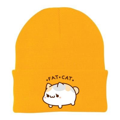 Fat Cat Knit Cap Winter Beanie