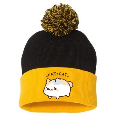 Fat Cat Pom Pom 12in Knit Beanie