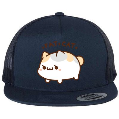 Fat Cat Flat Bill Trucker Hat