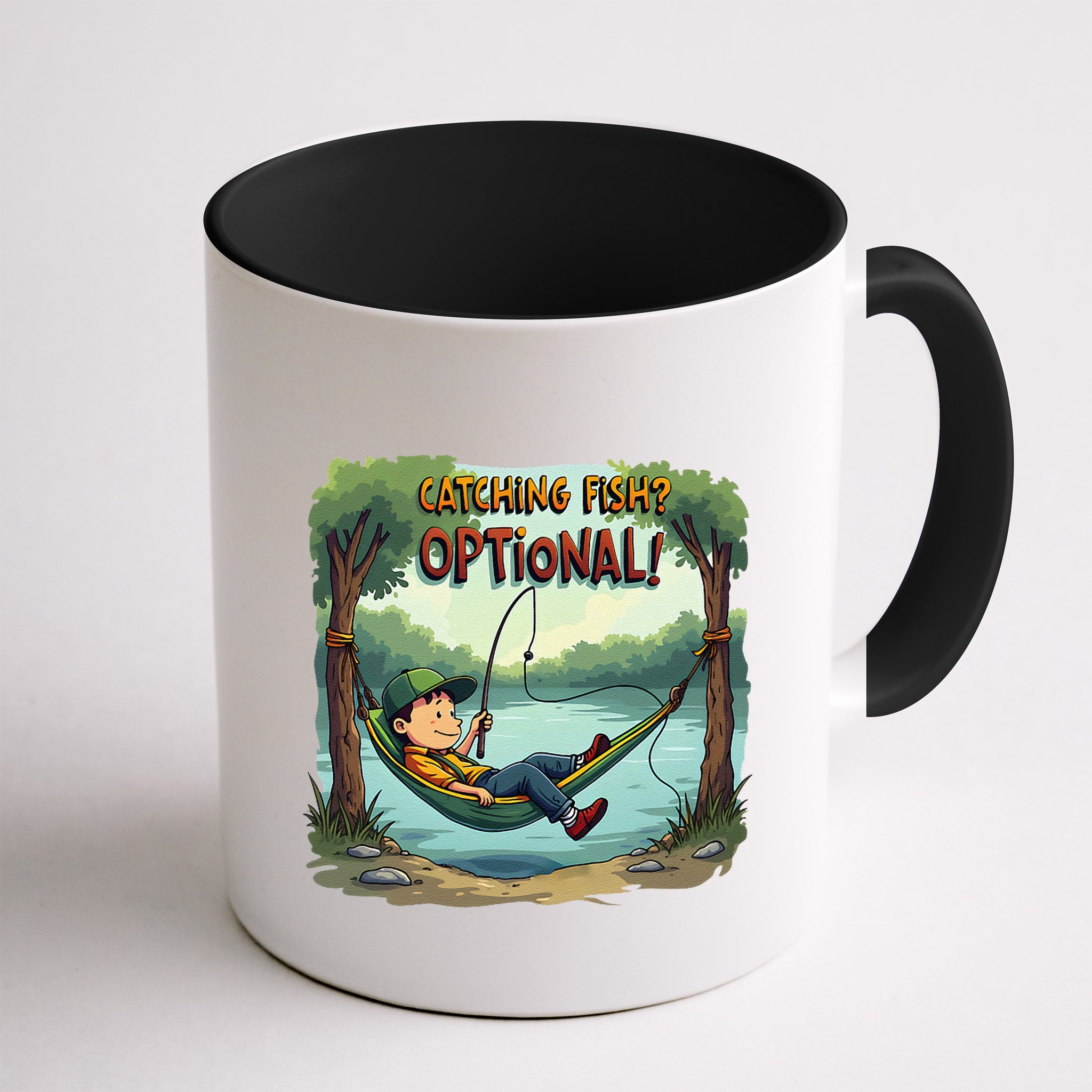 Fishing Catching Fish Optional Relaxing Required Mug