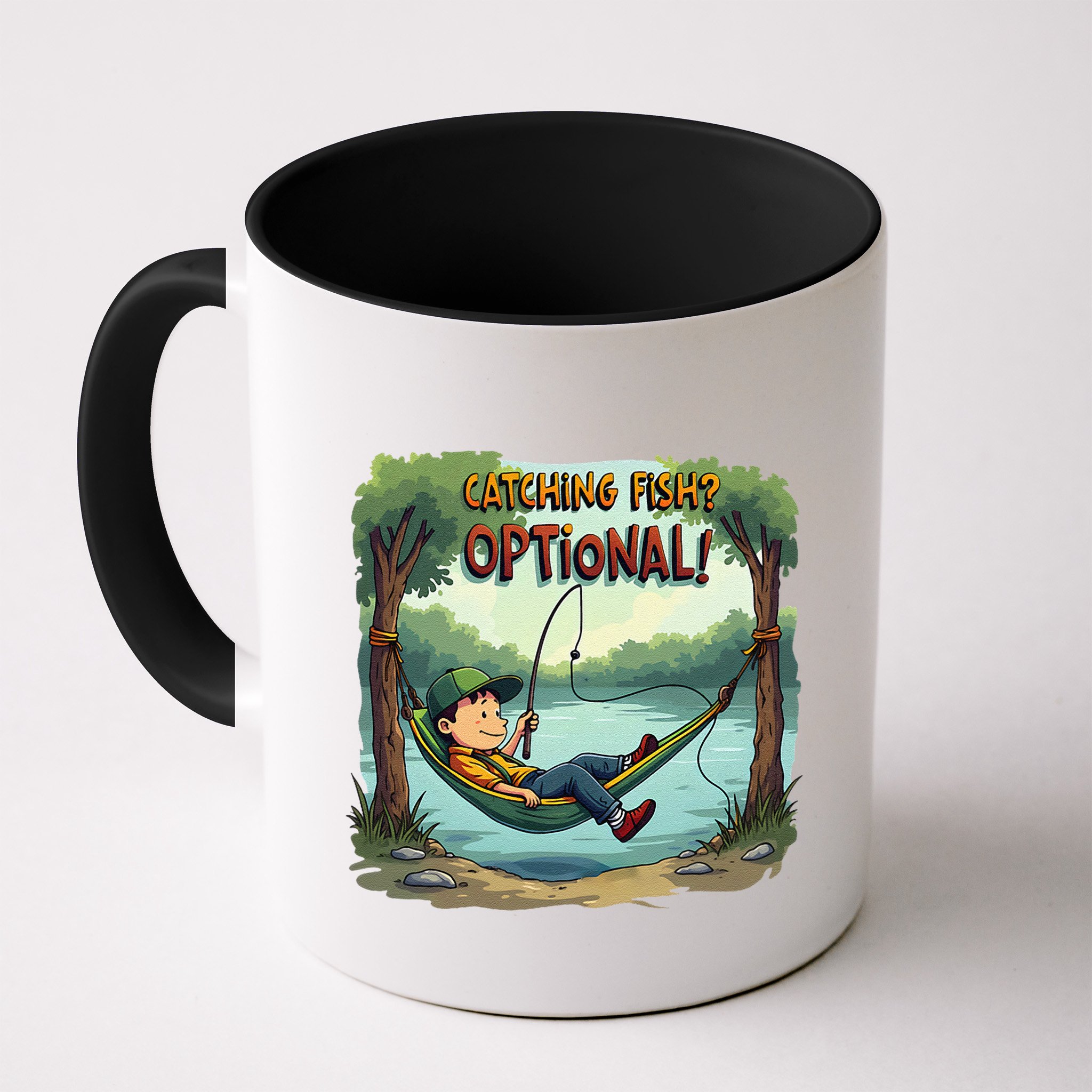 Fishing Catching Fish Optional Relaxing Required Mug