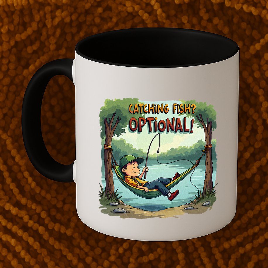 Fishing Catching Fish Optional Relaxing Required Mug