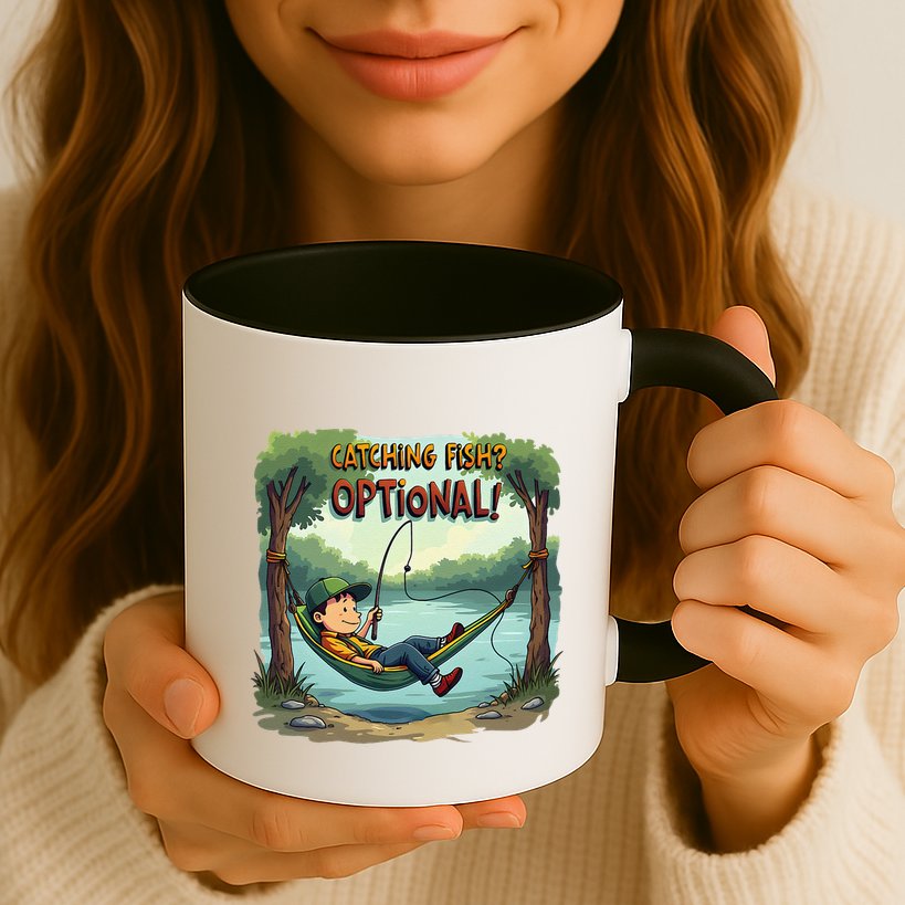 Fishing Catching Fish Optional Relaxing Required Mug