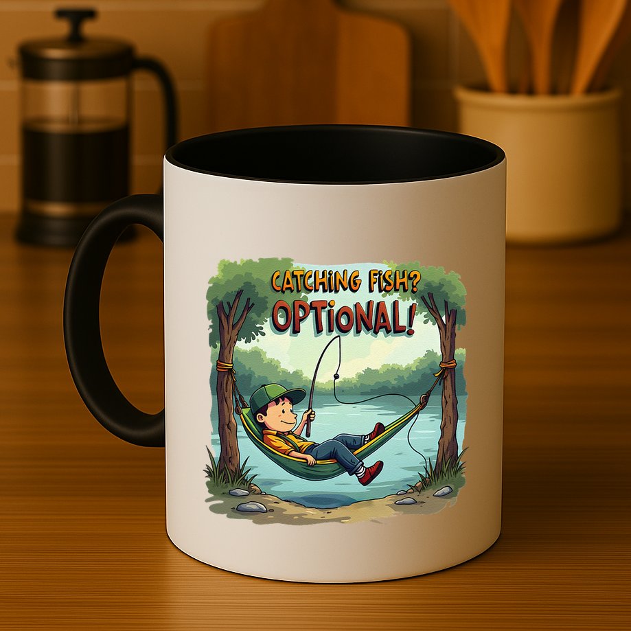 Fishing Catching Fish Optional Relaxing Required Mug