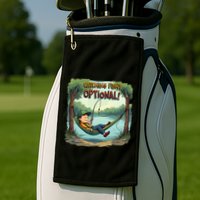 Fishing Catching Fish Optional Relaxing Required Golf Towel