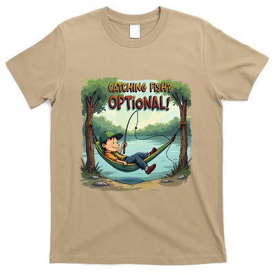 Fishing Catching Fish Optional Relaxing Required T-Shirt