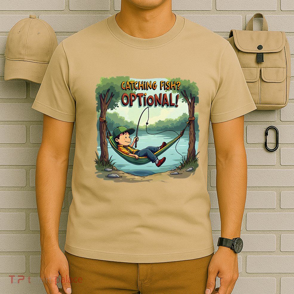 Fishing Catching Fish Optional Relaxing Required T-Shirt
