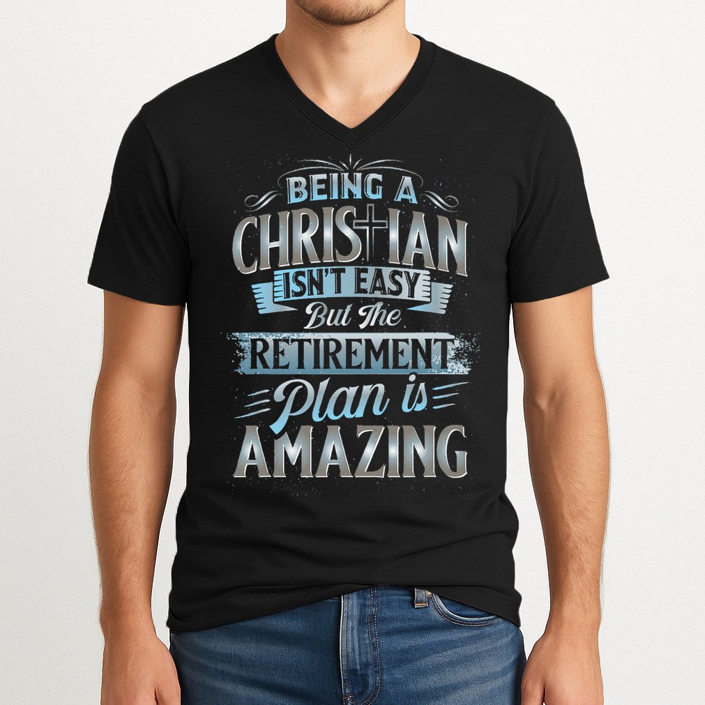 Funny Christian Funny Christian Gifts Funny Religious V-Neck T-Shirt
