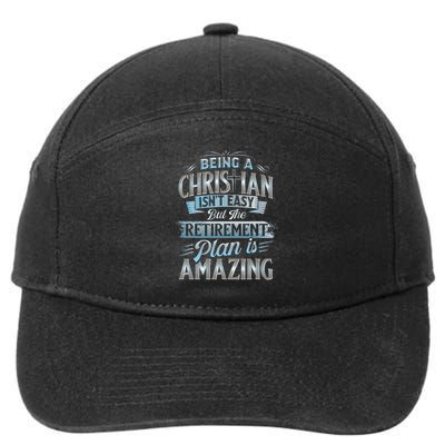 Funny Christian Funny Christian Gifts Funny Religious 7-Panel Snapback Hat