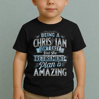 Funny Christian Funny Christian Gifts Funny Religious Toddler T-Shirt