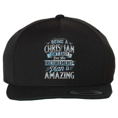 Funny Christian Funny Christian Gifts Funny Religious Wool Snapback Cap