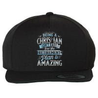 Funny Christian Funny Christian Gifts Funny Religious Wool Snapback Cap