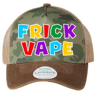 Fun Colorful Frick Vape Legacy Tie Dye Trucker Hat