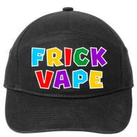 Fun Colorful Frick Vape 7-Panel Snapback Hat