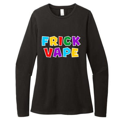 Fun Colorful Frick Vape Womens CVC Long Sleeve Shirt