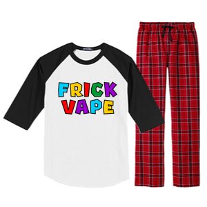 Fun Colorful Frick Vape Raglan Sleeve Pajama Set