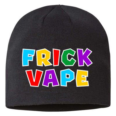 Fun Colorful Frick Vape Sustainable Beanie