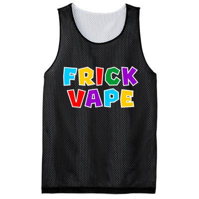 Fun Colorful Frick Vape Mesh Reversible Basketball Jersey Tank