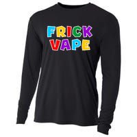 Fun Colorful Frick Vape Cooling Performance Long Sleeve Crew