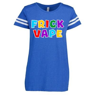 Fun Colorful Frick Vape Enza Ladies Jersey Football T-Shirt