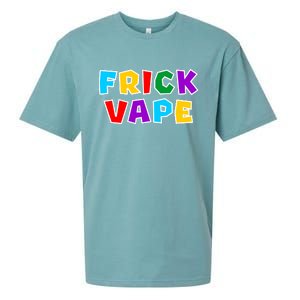 Fun Colorful Frick Vape Sueded Cloud Jersey T-Shirt