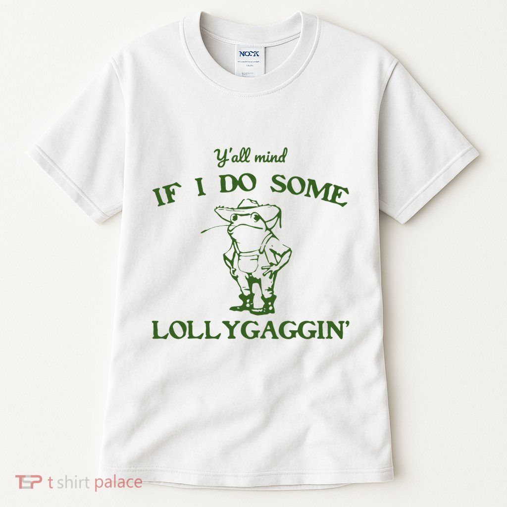 Funny Cowboy Frog Tall T-Shirt
