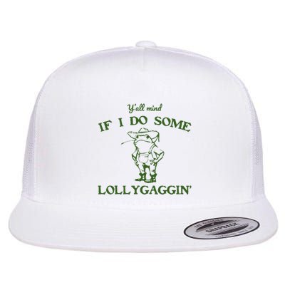Funny Cowboy Frog Flatbill Hat