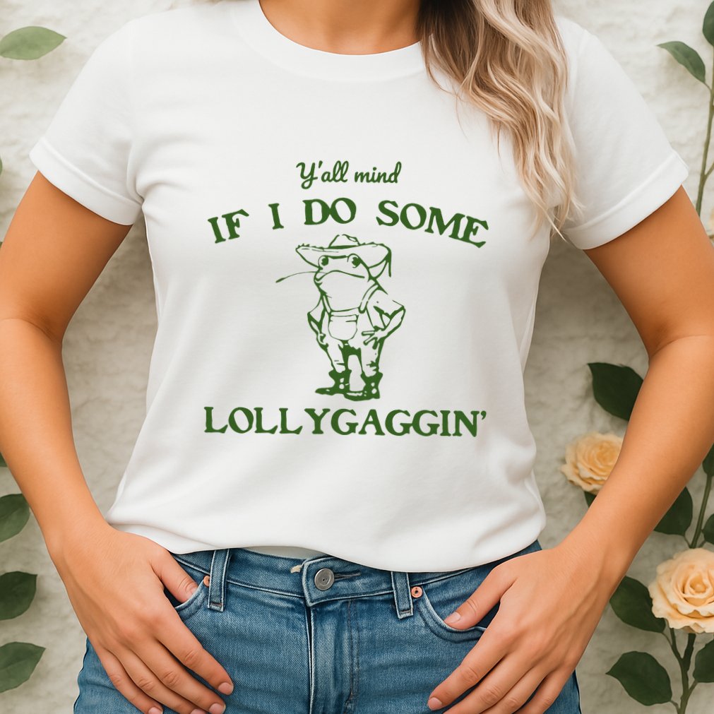 Funny Cowboy Frog Womens T-Shirt
