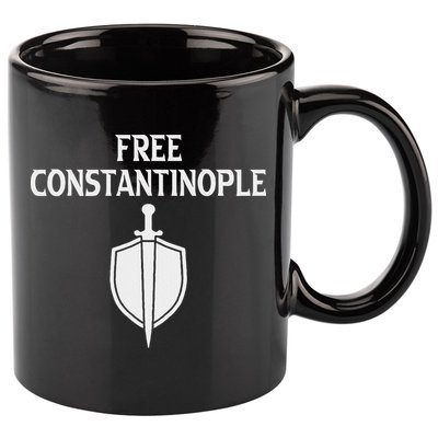 Free Constantinople 11oz C Handle Ceramic Mug