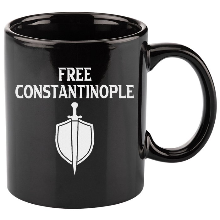 Free Constantinople 11oz C Handle Ceramic Mug