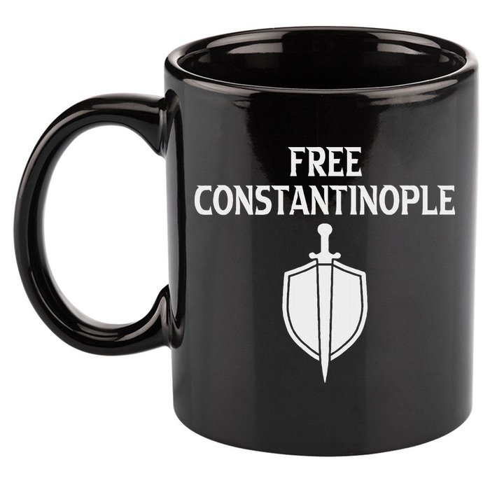 Free Constantinople 11oz C Handle Ceramic Mug