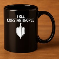 Free Constantinople 11oz C Handle Ceramic Mug