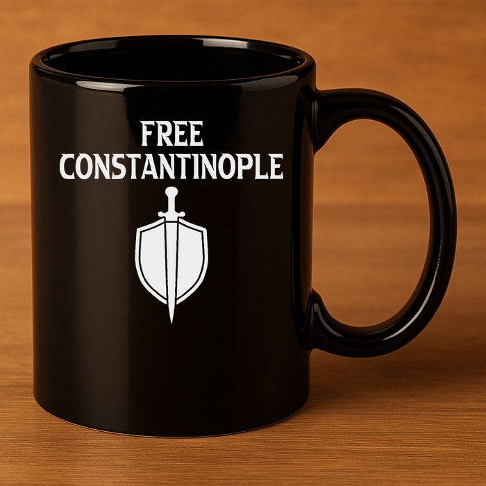 Free Constantinople 11oz C Handle Ceramic Mug
