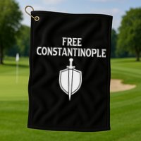 Free Constantinople Golf Towel